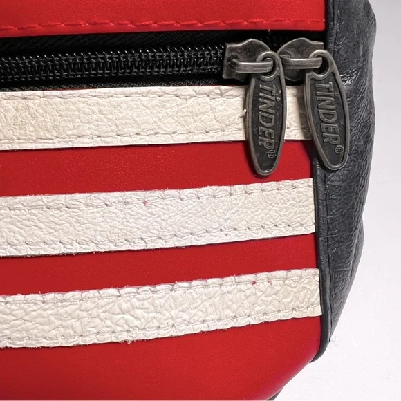 TINDER American Flag Fanny Pack Sling Bag Waist Bag Unisex Patriotic USA - Picture 3 of 7